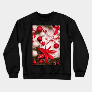 Christmas Seamless Pattern, Christmas Decorations #8 Crewneck Sweatshirt